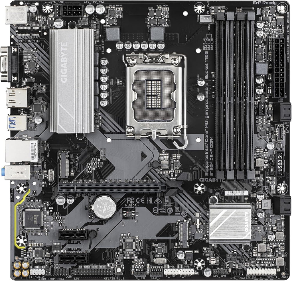 GIGABYTE B760M D3HP DDR4 Carte mère