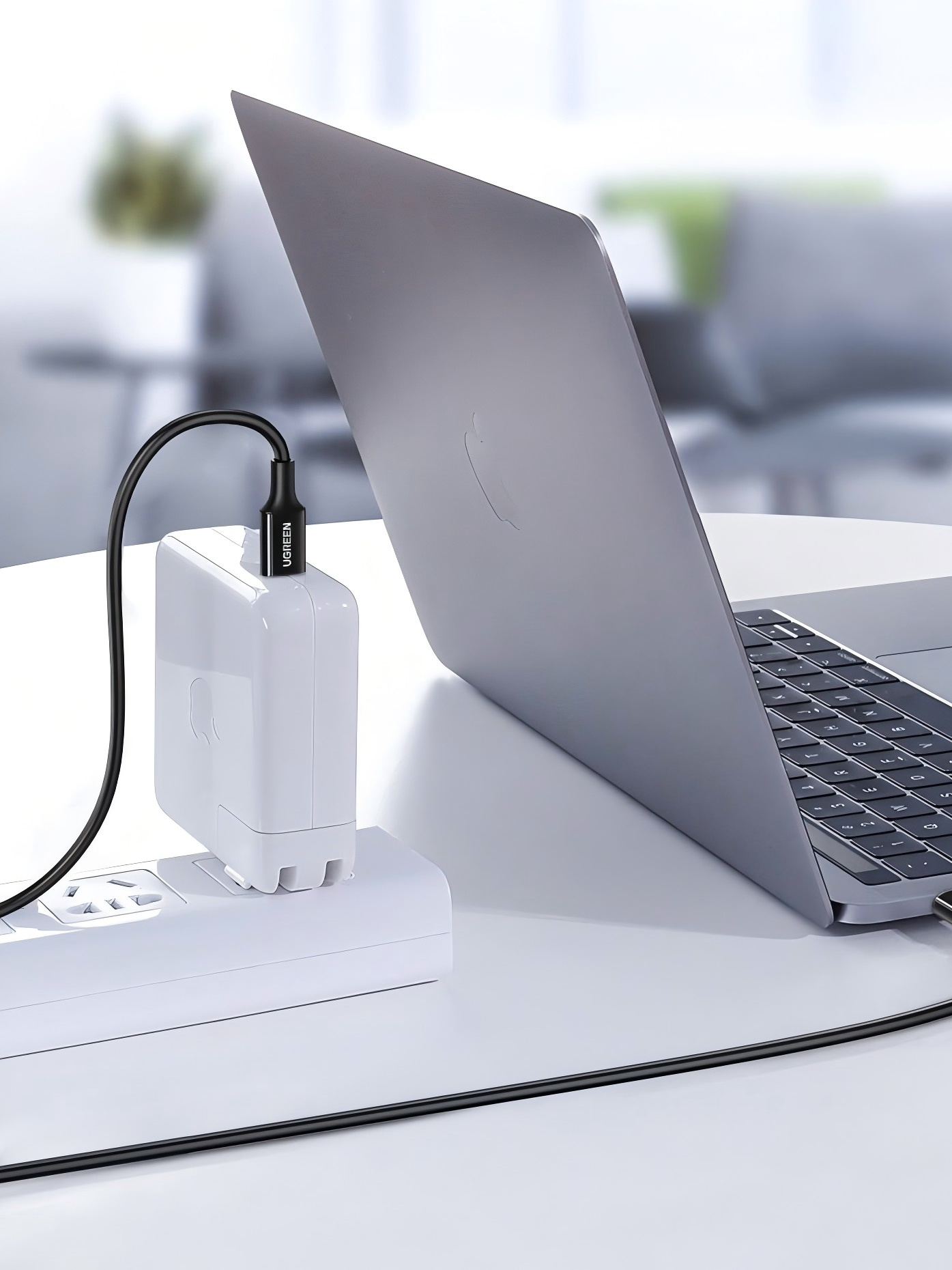 UGREEN US300 câble USB-C vers USB-C 480 Mb/s 5 A noir - 2 m