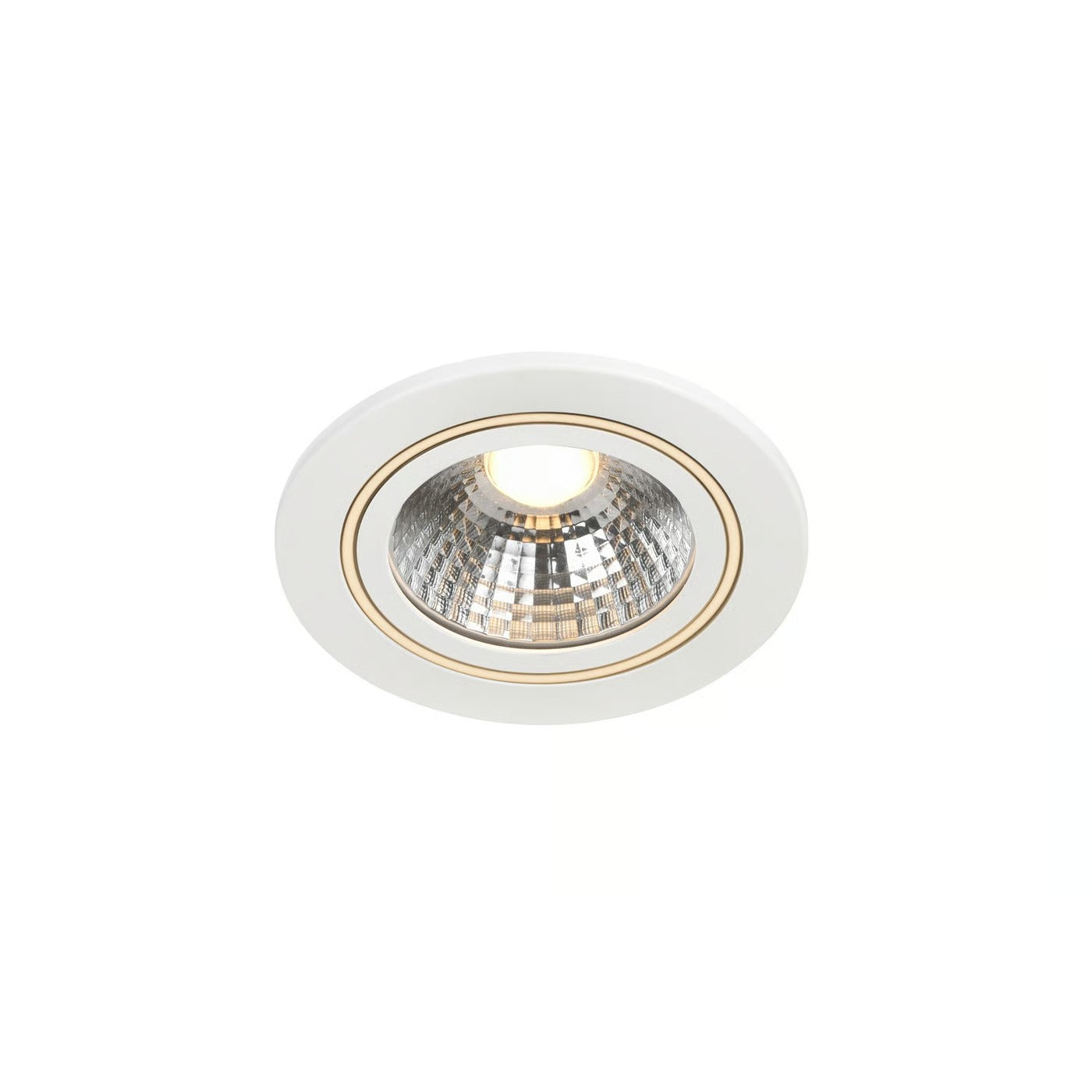 Spot encastré ALEC trois possibilités de réglage de la lumière LED intégrée plastique blanc IP44 Salle de bain - Nordlux, Intérieur