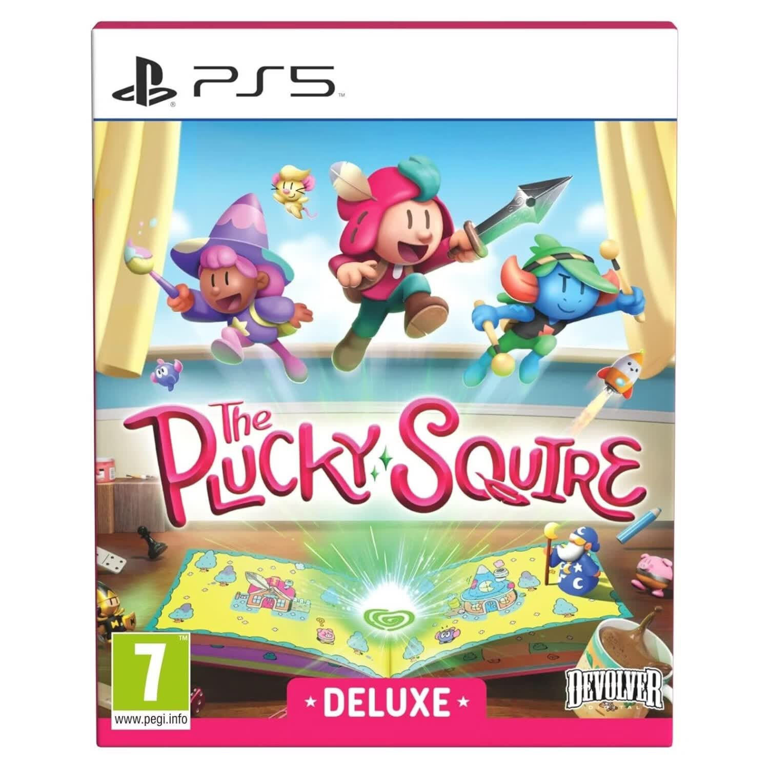 Devolver Digital The Plucky Squire - Le Vaillant Petit Page - Édition deluxe - PS5 - Version française