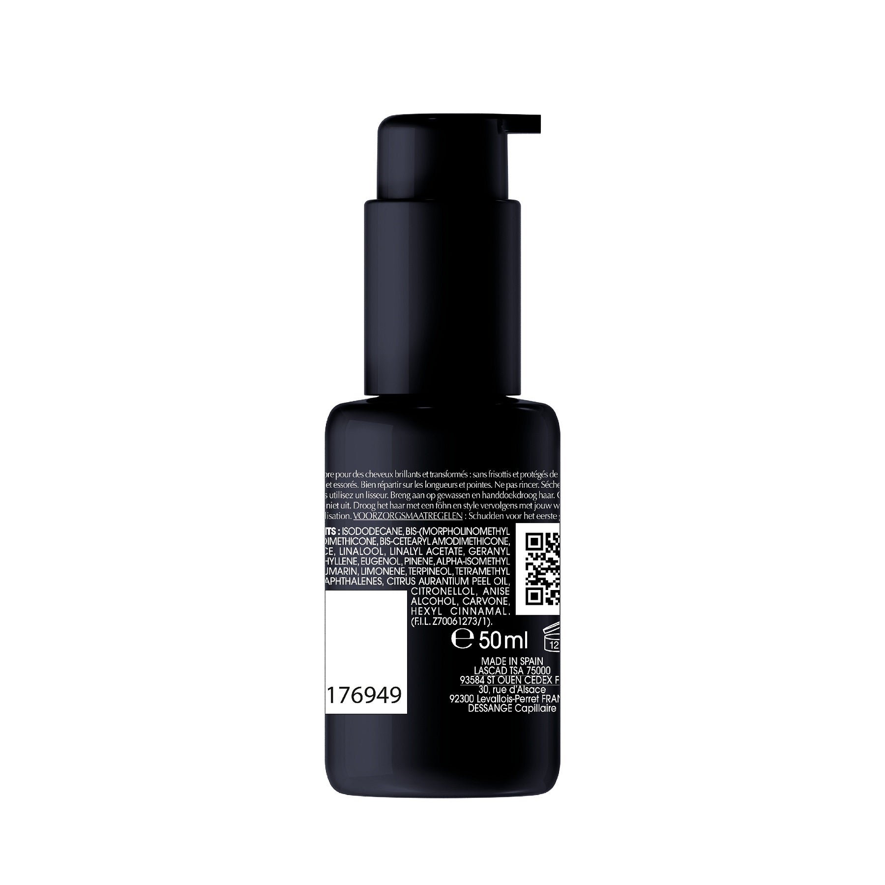 DESSANGE Kératine Morphose Soin Sans Rinçage Resurfaçant Semi-Permanent Cheveux Abîmés 50ml