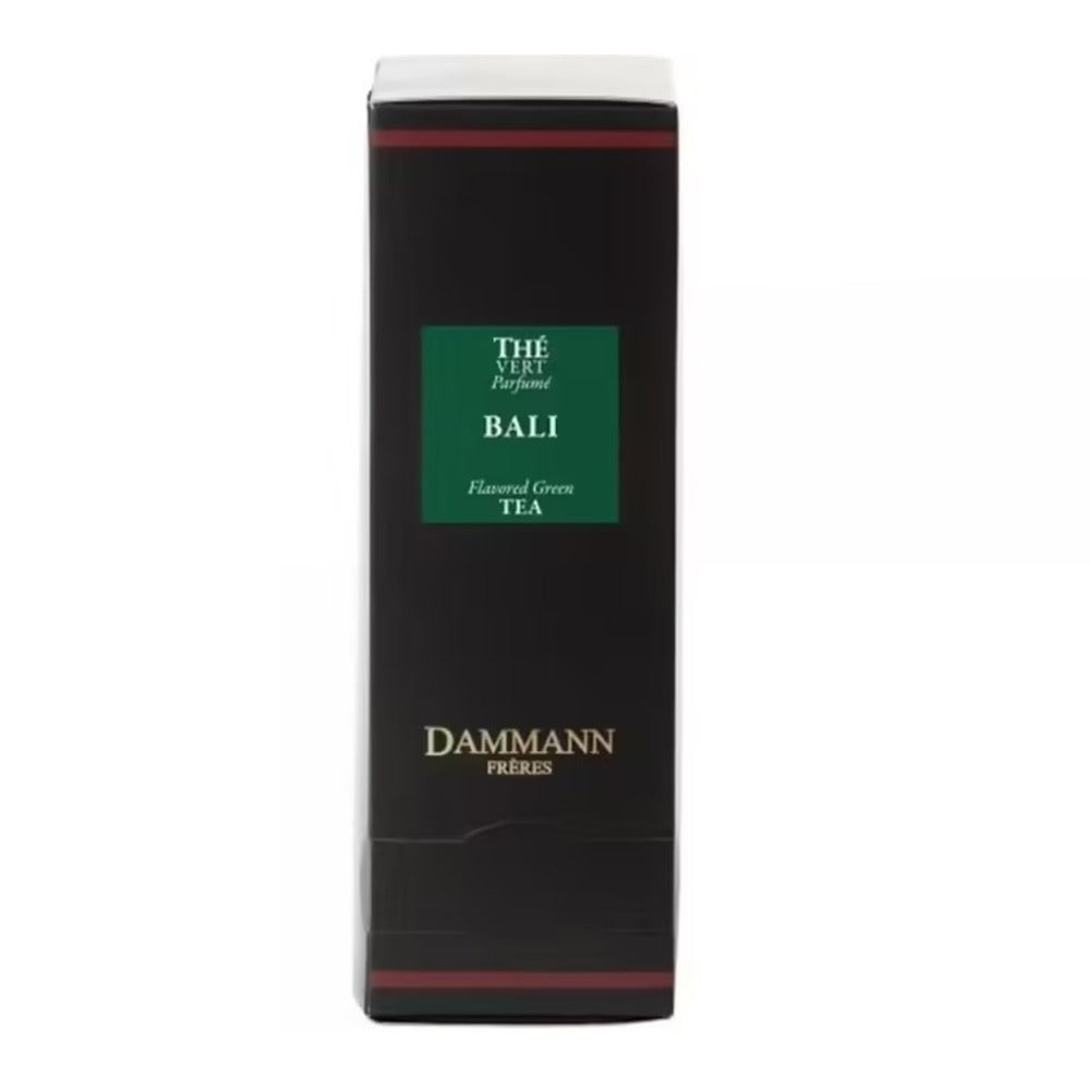 DAMMANN FRERES Thé vert parfumé BALI - 24 sachets/48 g