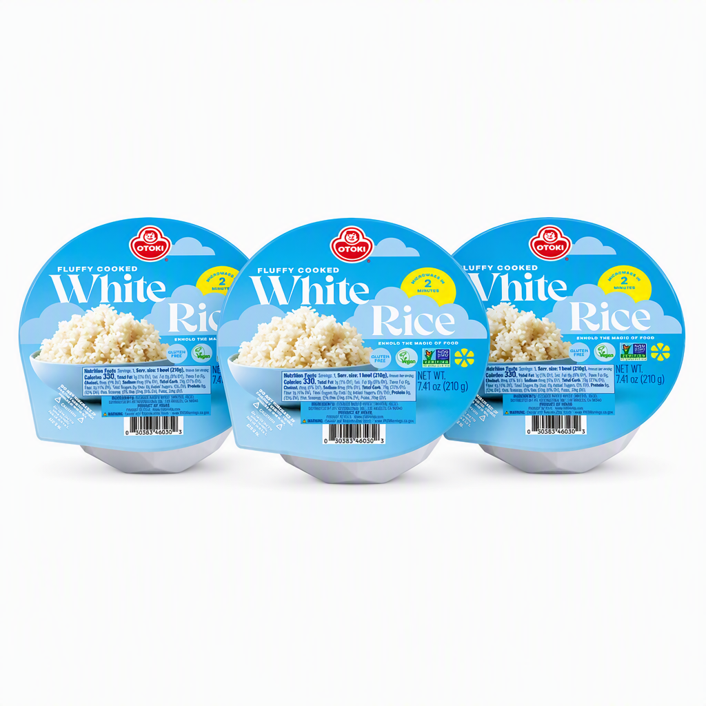 OTTOGI Riz cuit - 210 g ( Lot de 3 )