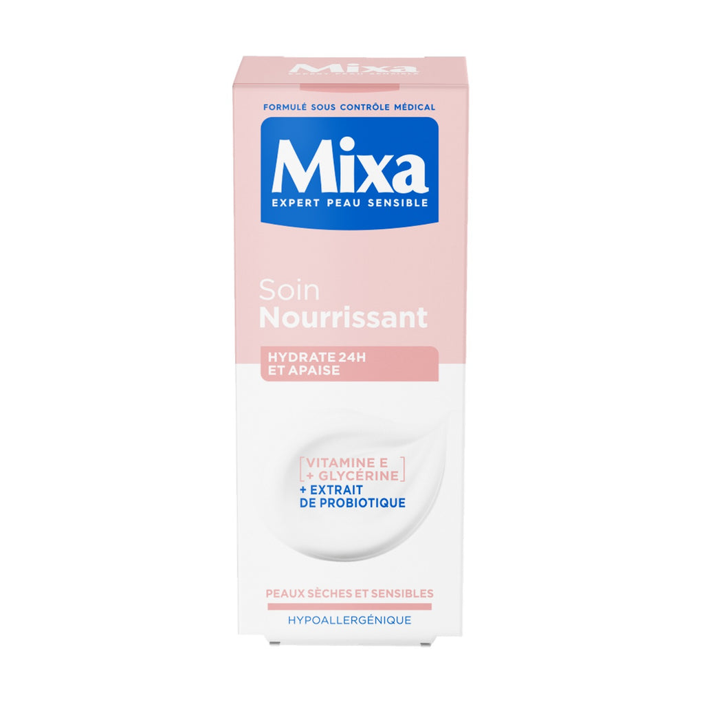 Mixa Soin du visage nourrissant Peau sèche et sensible Vitamine E 50 ml