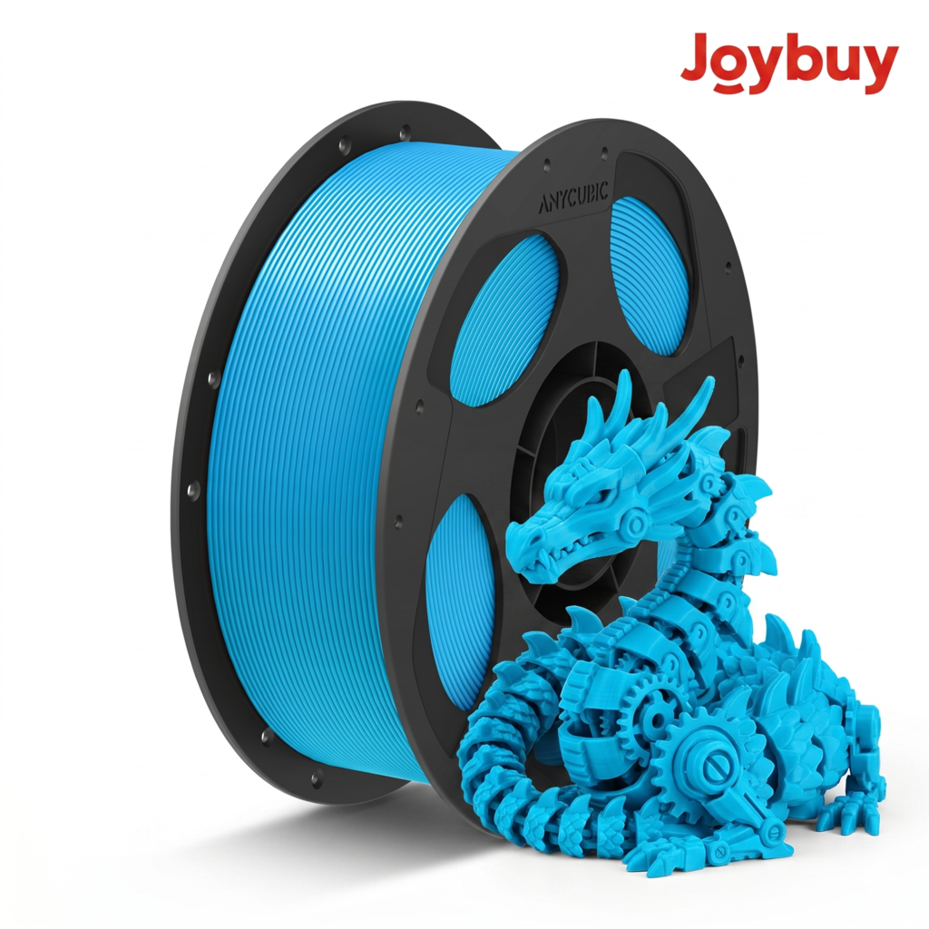 notre partenaire x ANYCUBIC Filament d'impression PLA Basic, Bobine de 1 kg, Diamètre de 1,75 mm, Tolérance de ±0,02 mm - Cyan