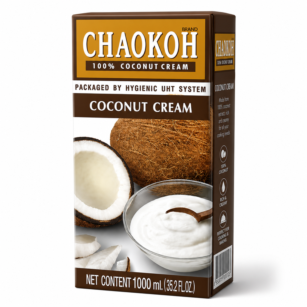 CHAOKOH Crème de coco 23 % 12 x 1 L
