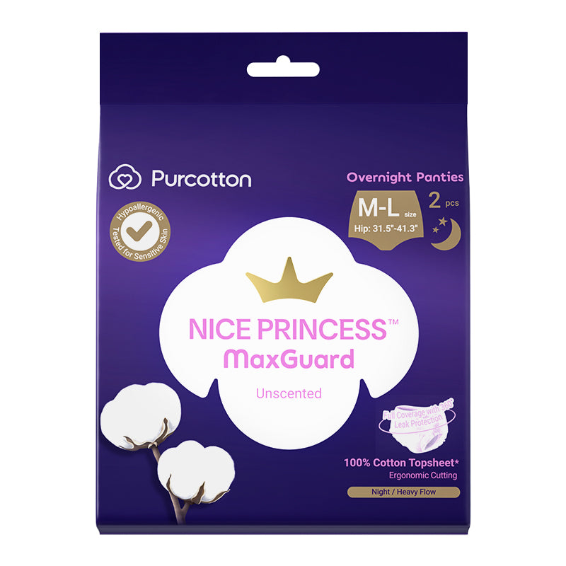 PURCOTTON NICE PRINCESS Short de nuit 100 % coton, taille M-L, lot de 2