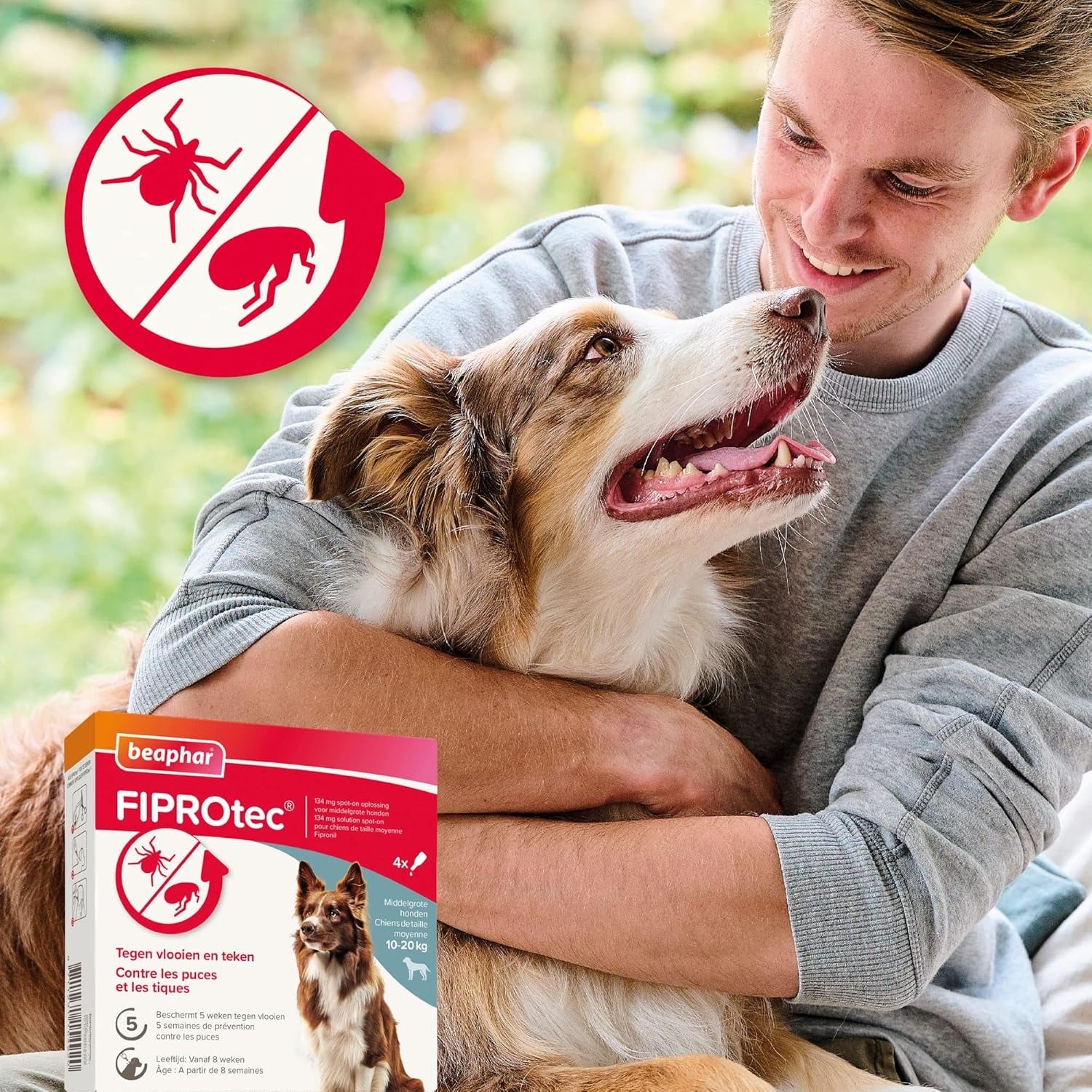 BEAPHAR Fiprotec Spot On pour chiens 10-20 kg 3+1 pipettes