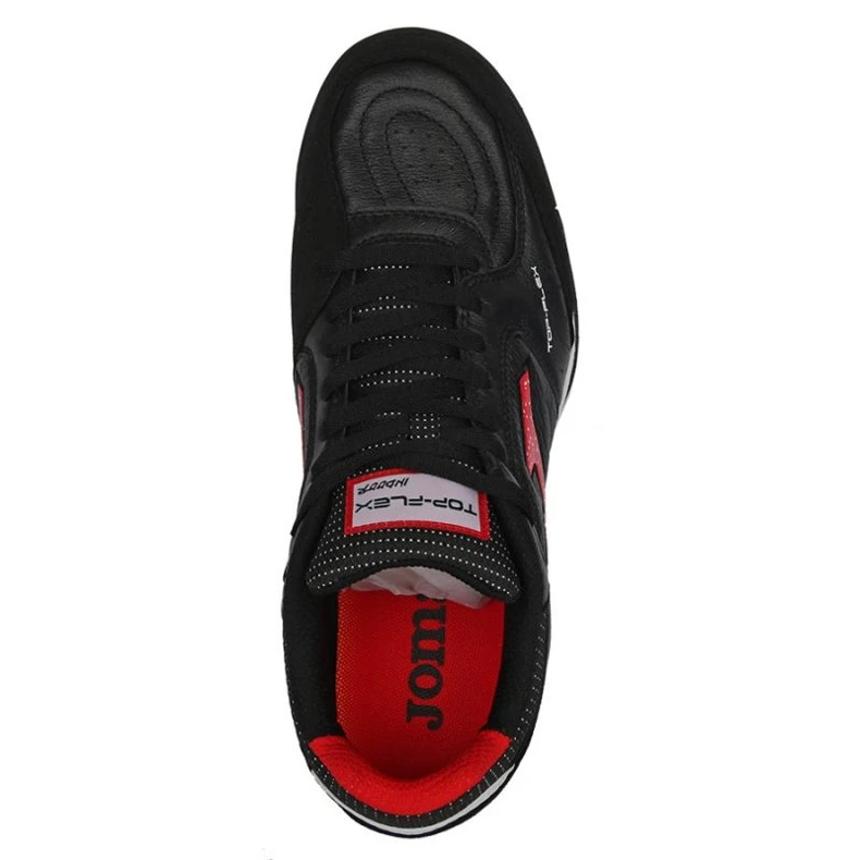Joma Chaussures de futsal Top Flex Turf Noir/Rouge 43