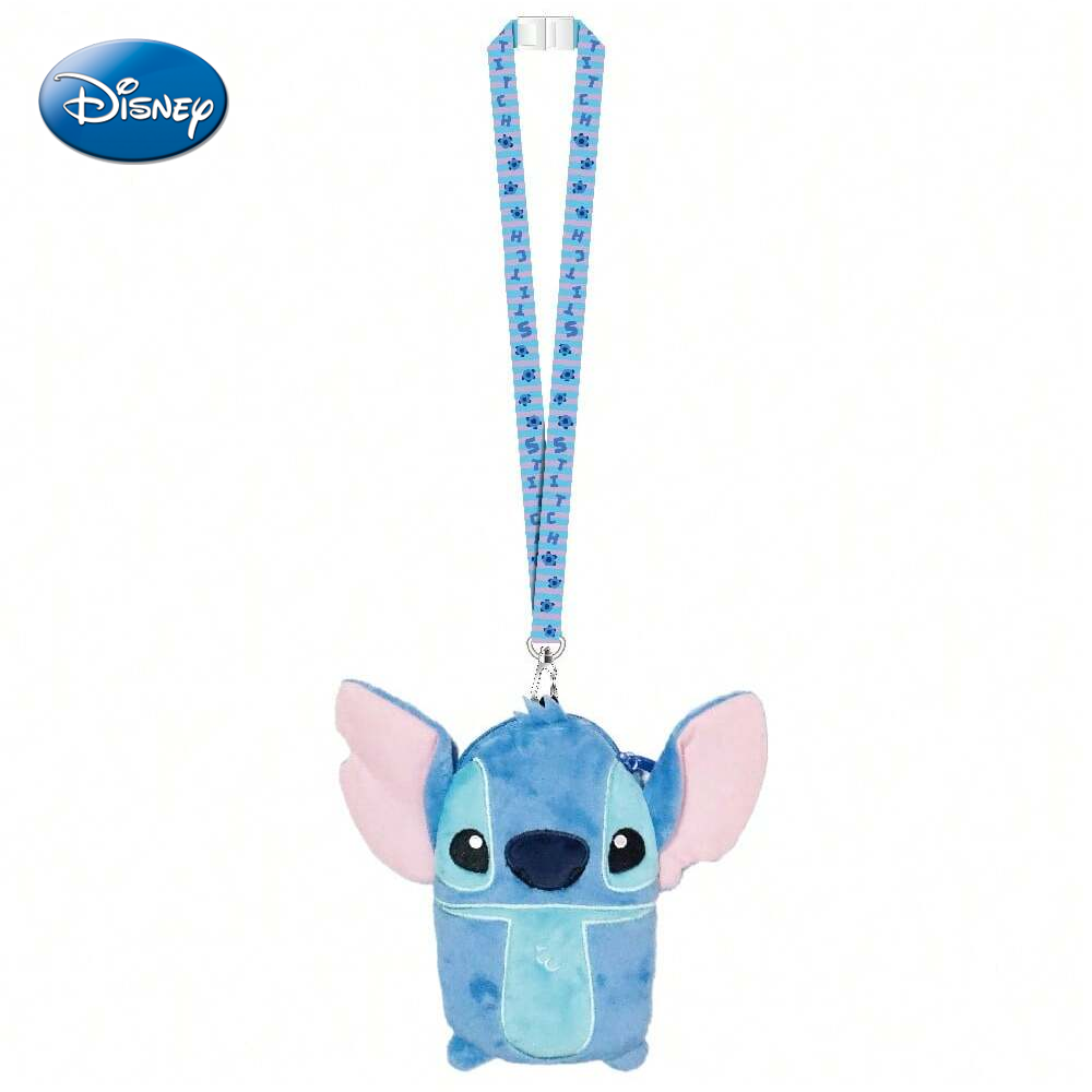 Disney Porte-badge en peluche Stitch