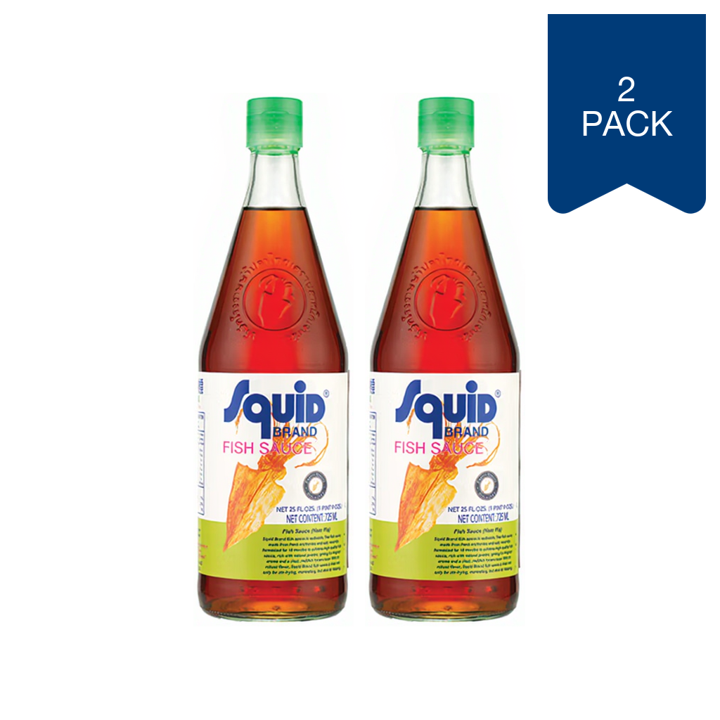 Squid Fish Sauce de Poisson 725 ml ( Lot de 2)