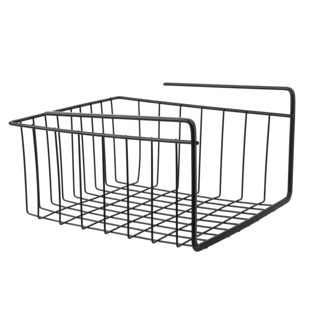 JE CHERCHE UNE IDEE Panier sous étagère en fil métallique