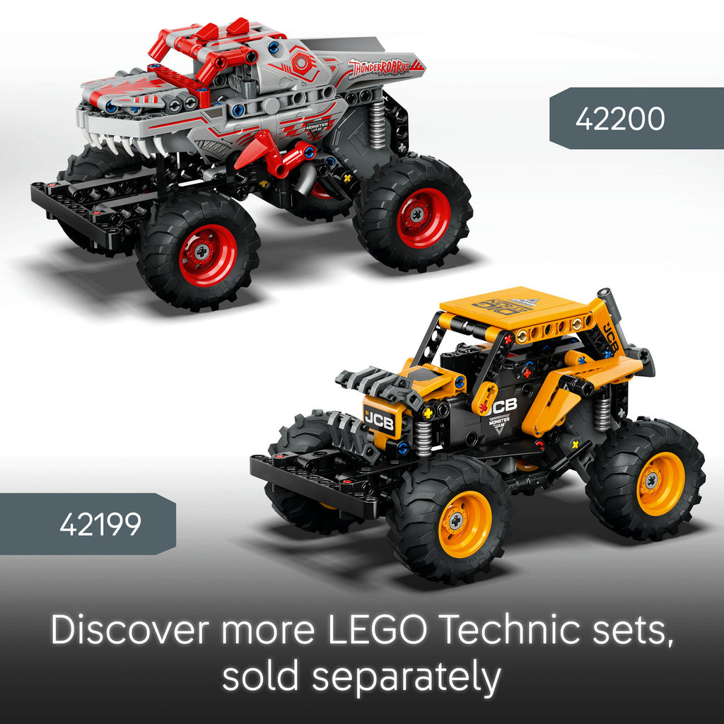 LEGO Technic Monster Jam ThunderROARus Set de Construction à Rétropulsion