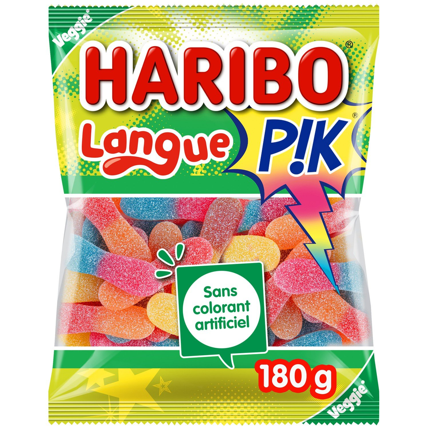 Haribo Pik Bonbons langues-180 g