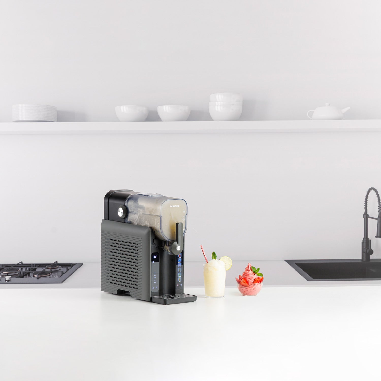 Taurus Machine à glace granita 200 W - Noir