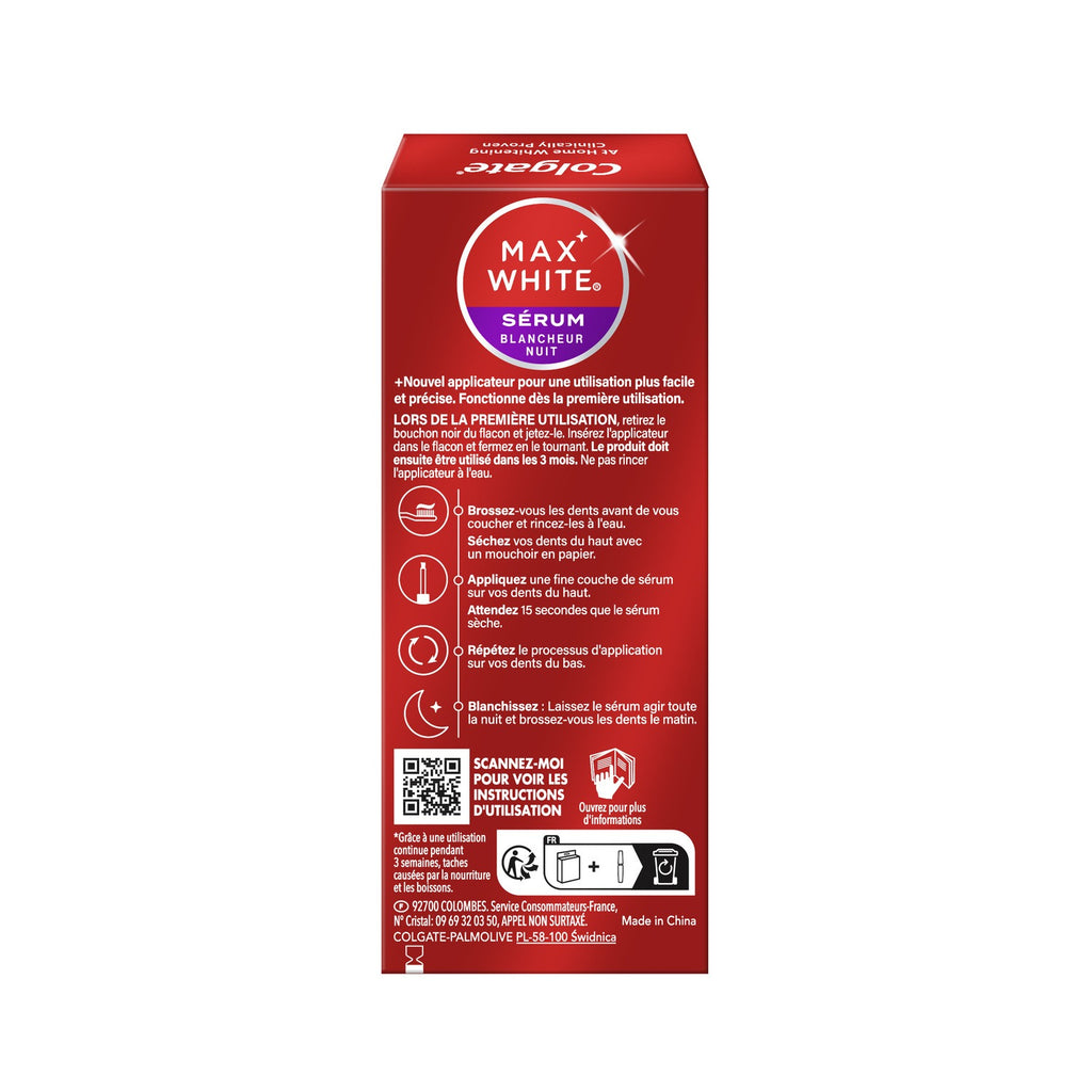 Colgate Max White Sérum blanchissant 25 ml