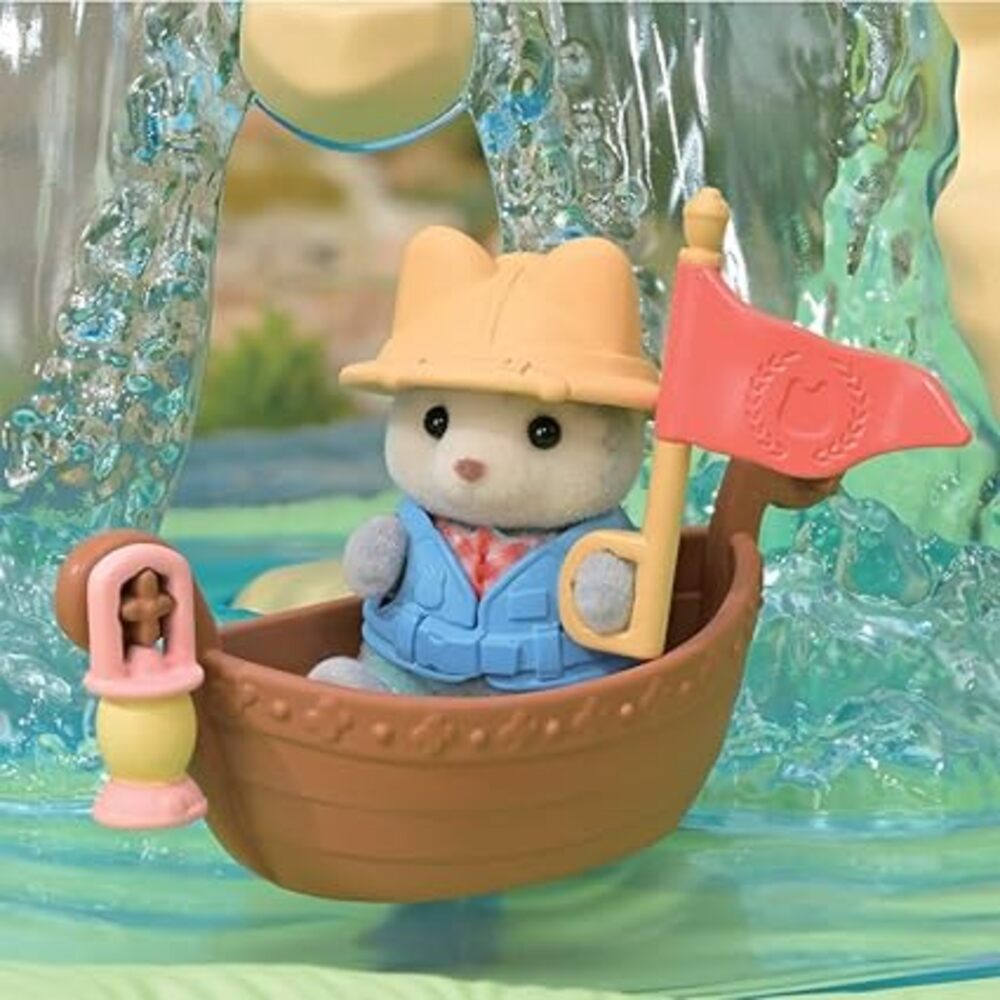 Sylvanian Families Coffret de Jeu Aventure Cascade de la Forêt Secrète