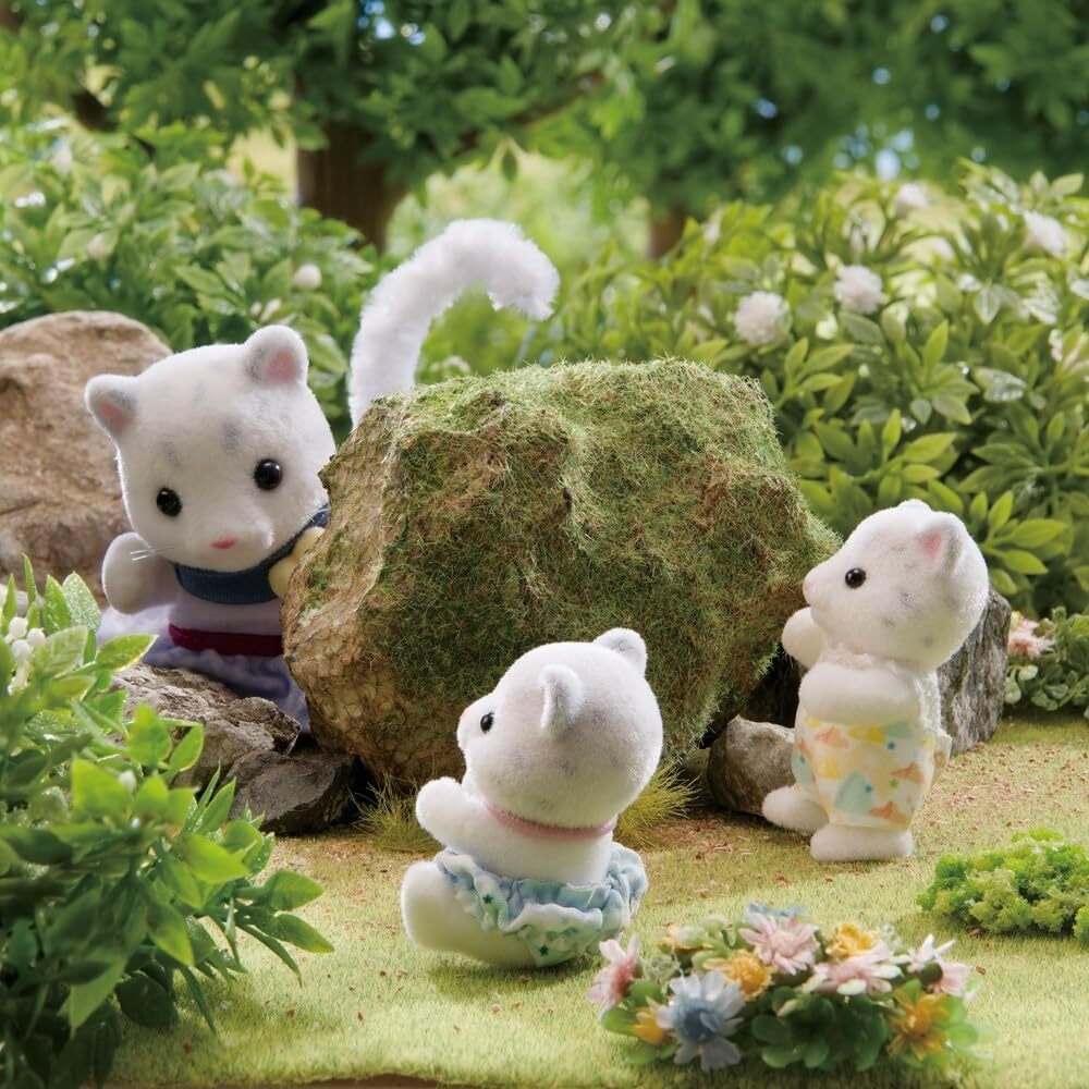 Sylvanian Families Set de Figurines Famille Léopard des Neiges