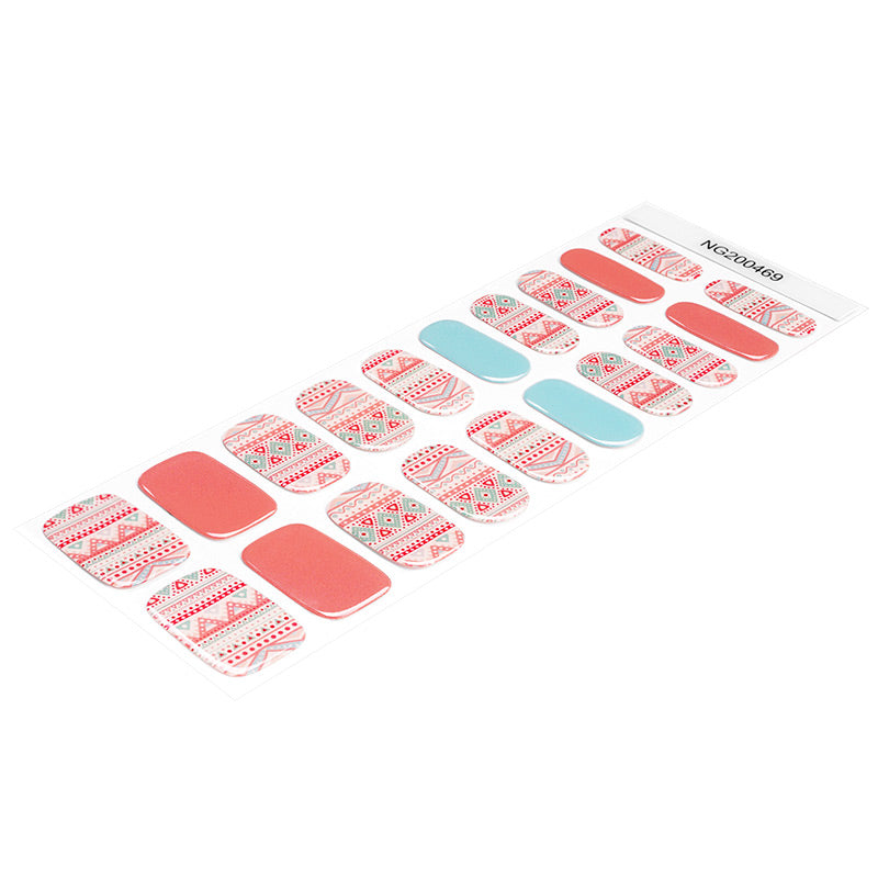 MeoMagic 14-212 Autocollants gels pour ongles - 20 pièces