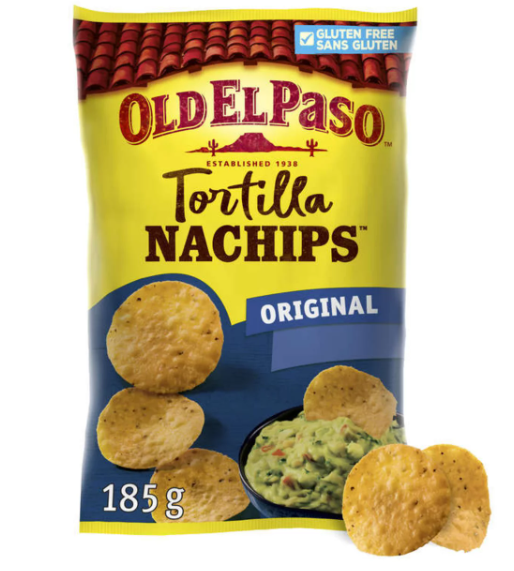 OLD EL PASO Chips de tortilla croustillantes nature 185 g