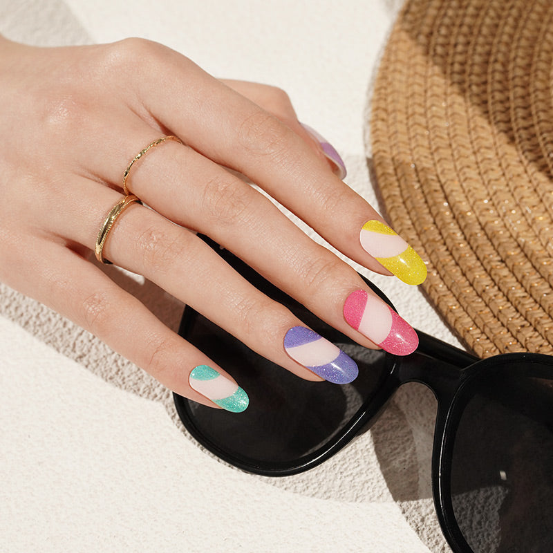 MeoMagic 14-259 Autocollants gels pour ongles - 20 pièces