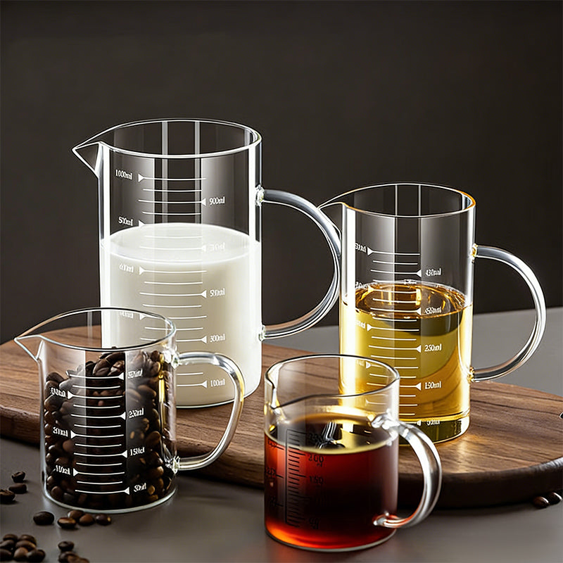 BJ Verre Doseur en Verre Borosilicate 350ml