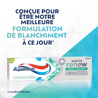 AQUAFRESH White Renew Dentifrice Nettoyage En Profondeur - 75 ml