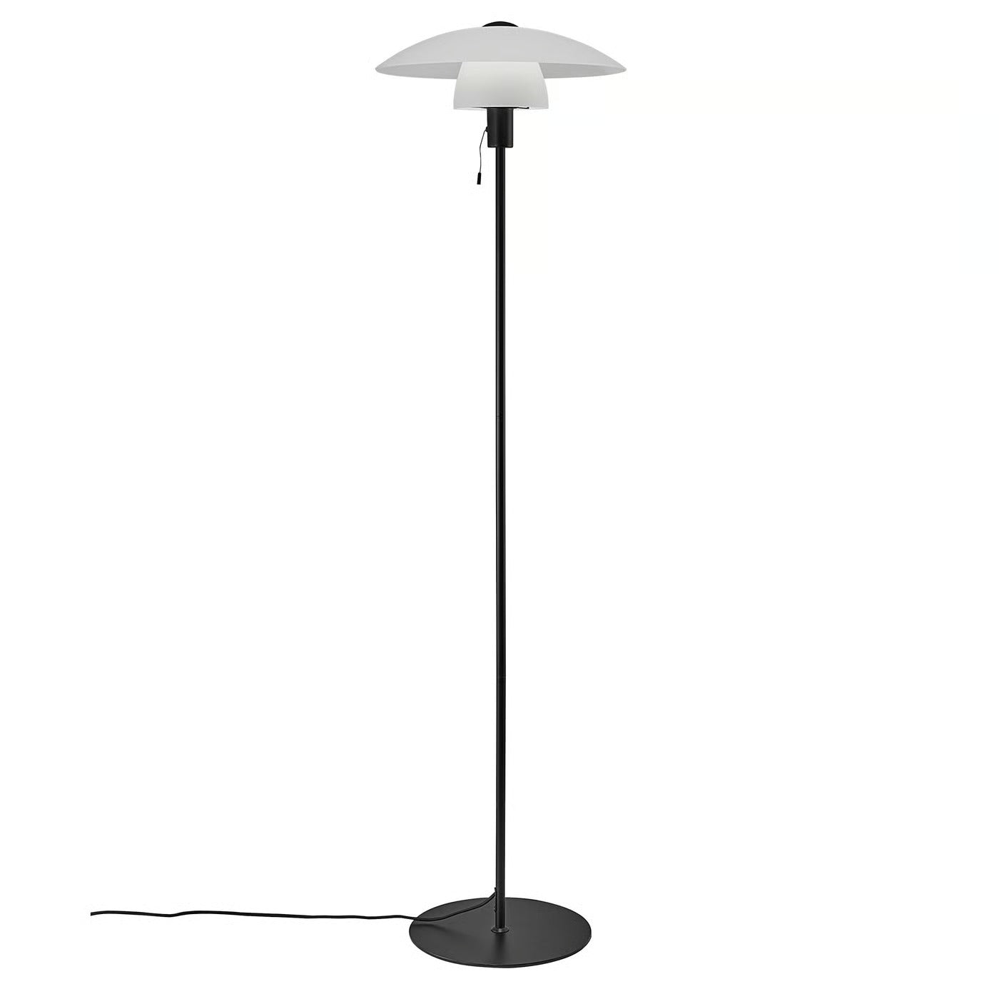 Lampadaire VERONA verre noir IP20 E27 - Nordlux, Intérieur