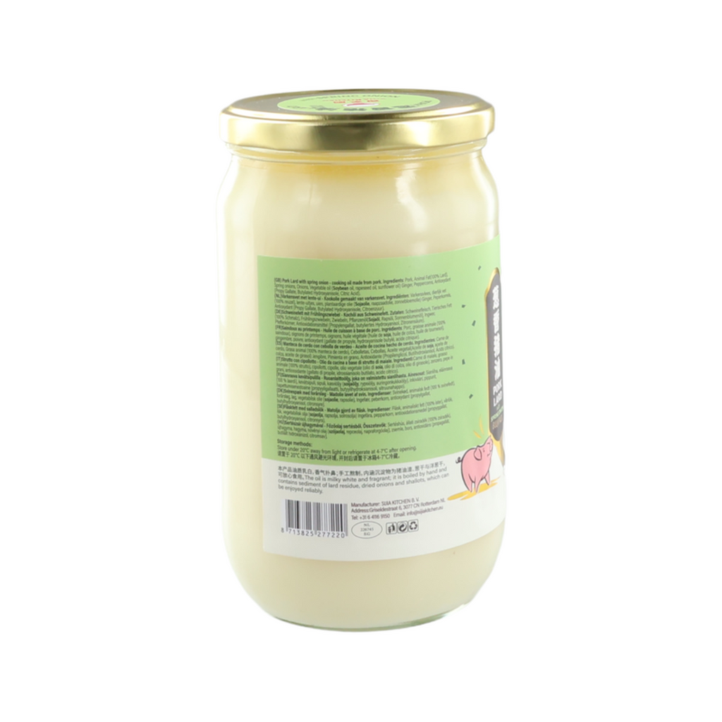 Sijia Kitchen Saindoux aromatisée à l'oignon vert - 720 ml