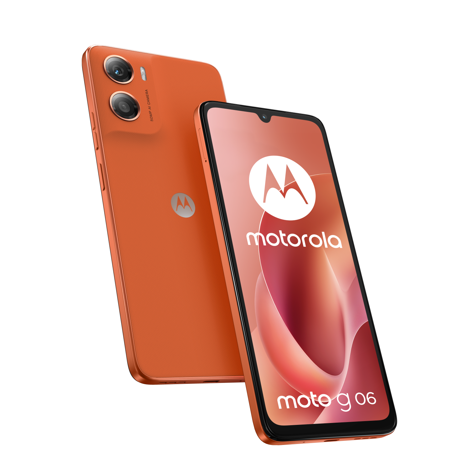 Motorola G06 4 64 Orange arabesque