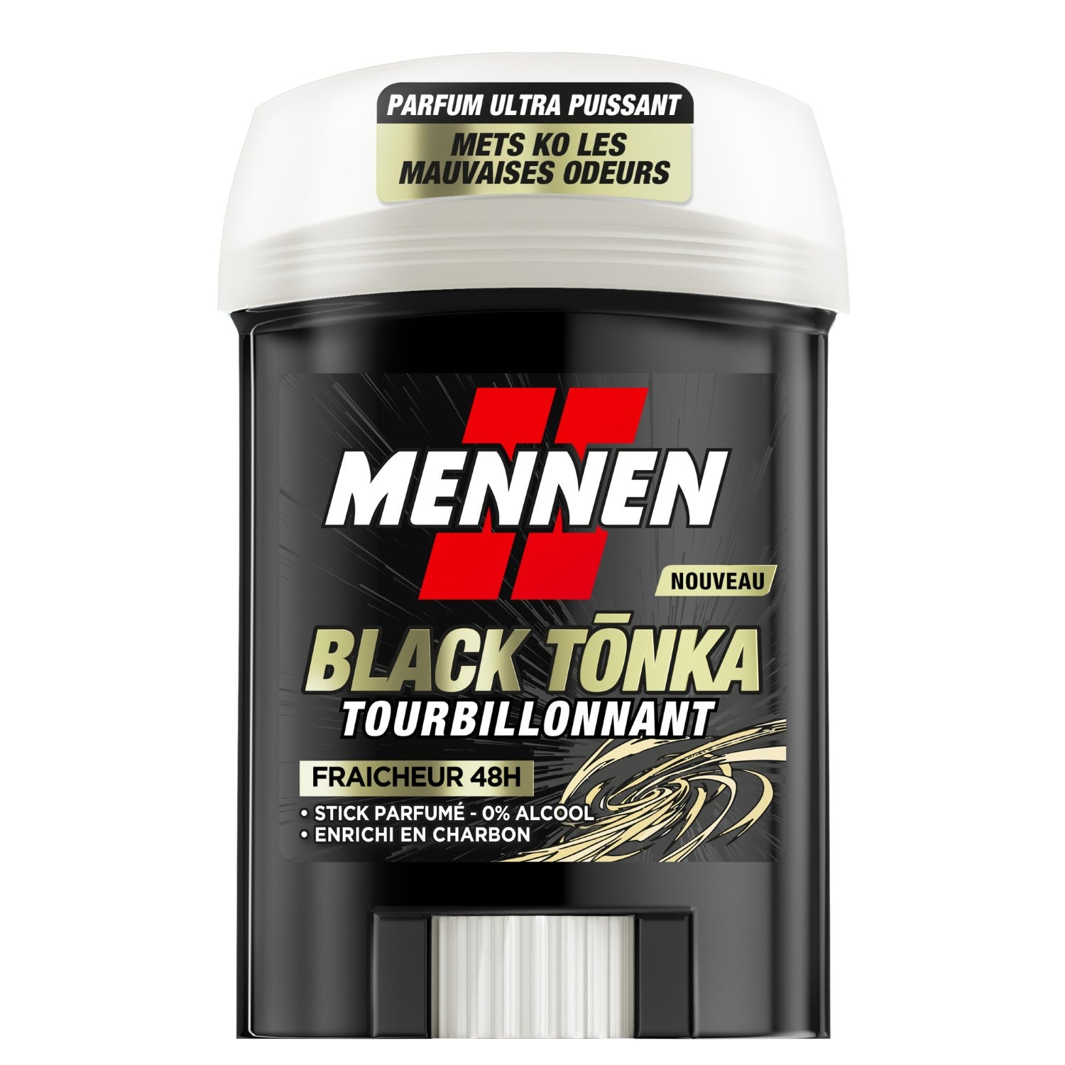 Mennen Black Tonka Fraîcheur 48H Stick Grand 60 ml