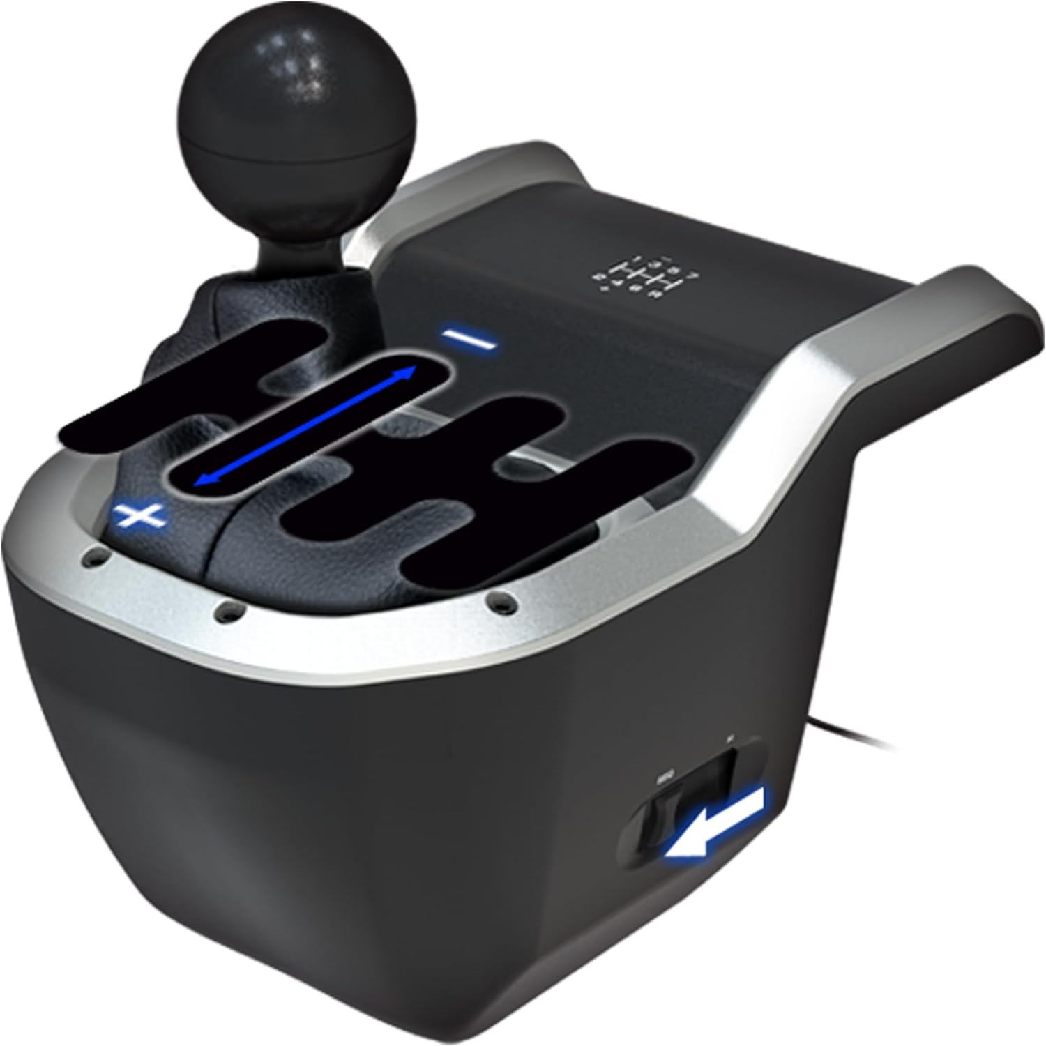 HORI Levier de vitesse de course à 7 vitesses pour PC
