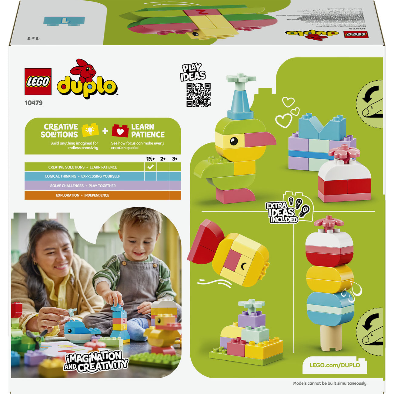 LEGO DUPLO Classic 10479 Boîte créative colorée