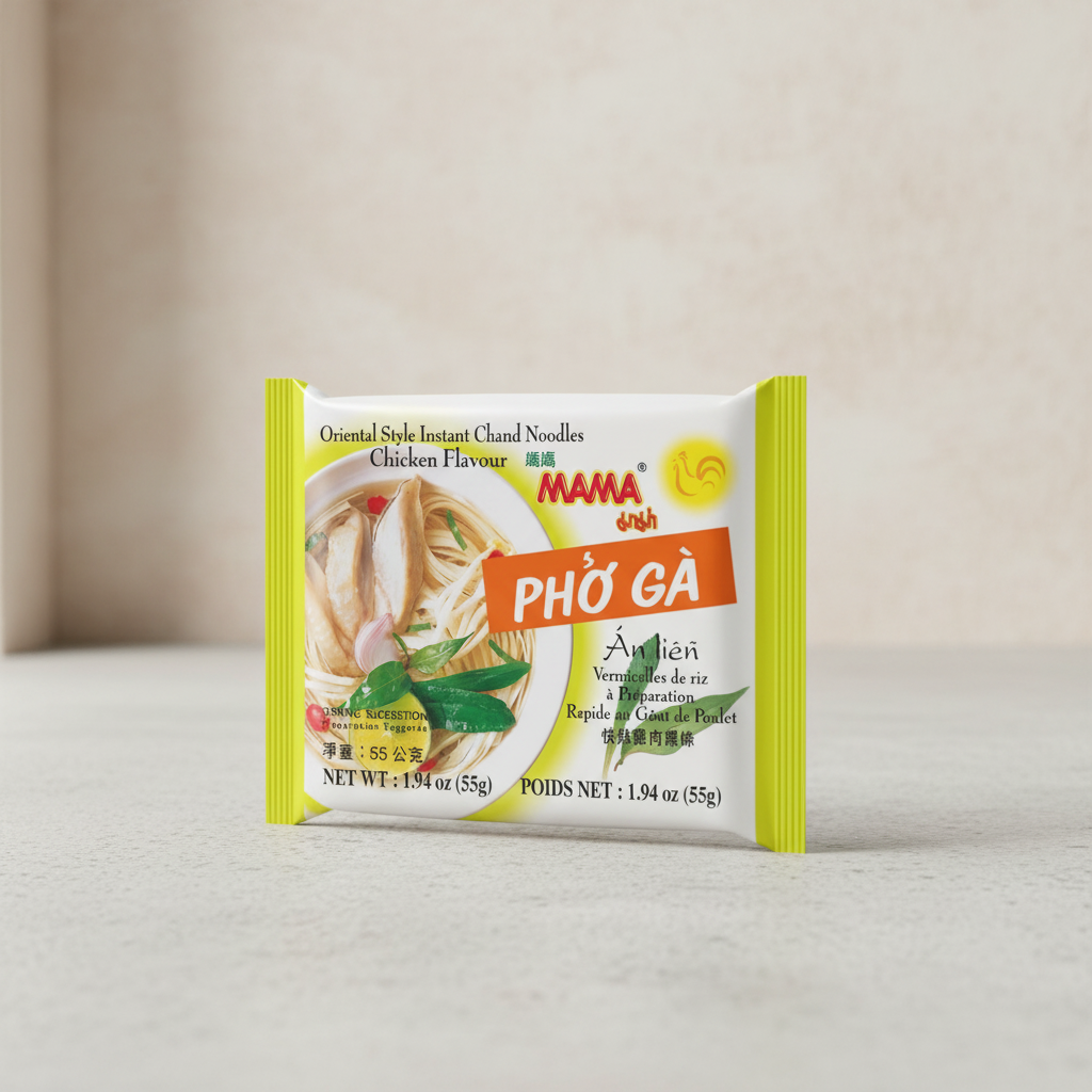 MAMA Vermicelles de riz saveur poulet (Chand) 55 g