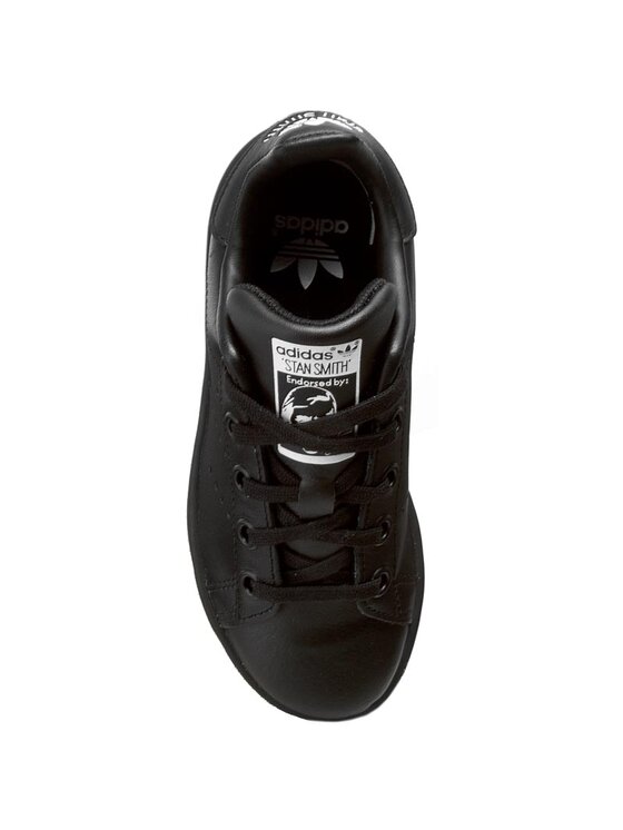 adidas Baskets Originals Stan Smith enfant à lacets Noir