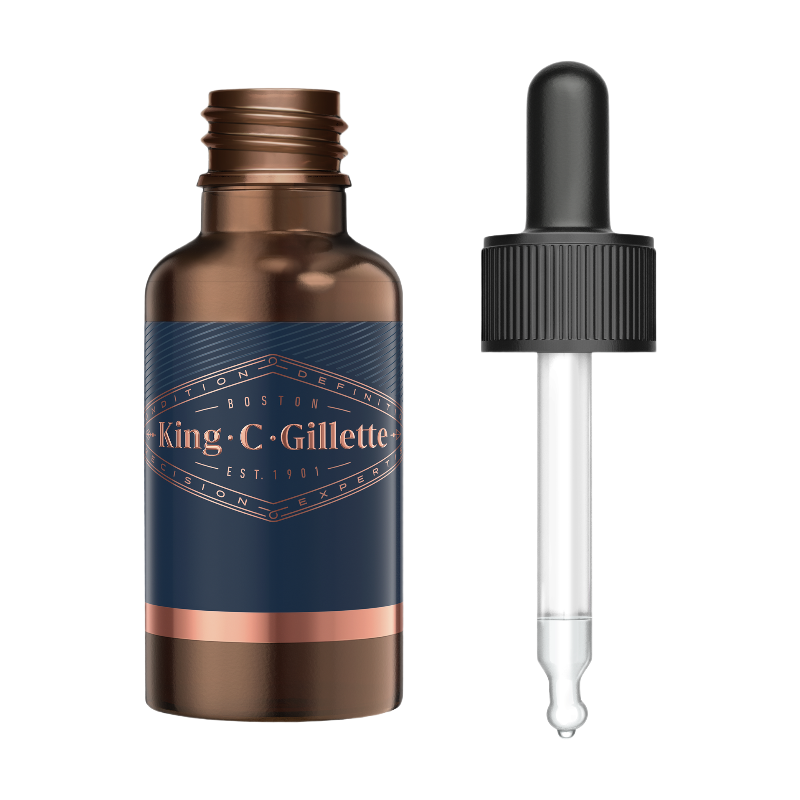 King C. Gillette - Huile de barbe - 30 ml