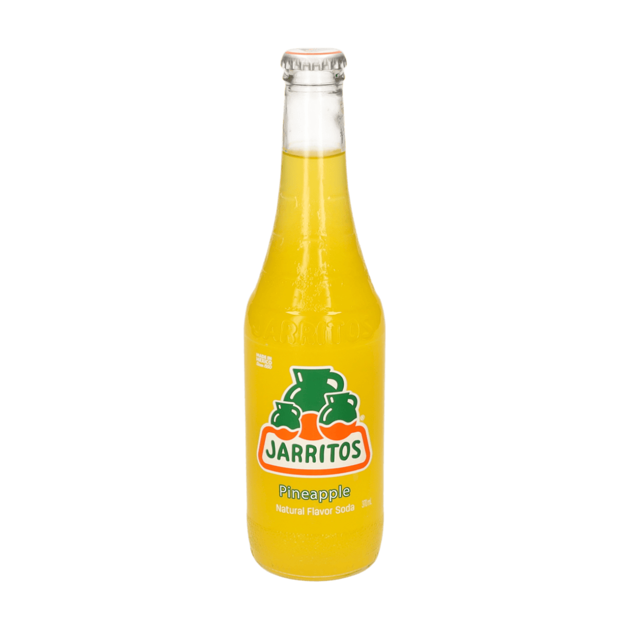 Jarritos Boisson gazeuse ananas 370 ml Jaune
