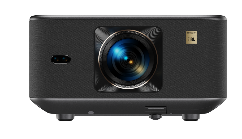 Vidéoprojecteur intelligent YABER K3, 1080p natif, 1000 lumens ISO, deux haut-parleurs stéréo intégrés de 15 W avec Dolby Audio, son par JBL, mise au point automatique