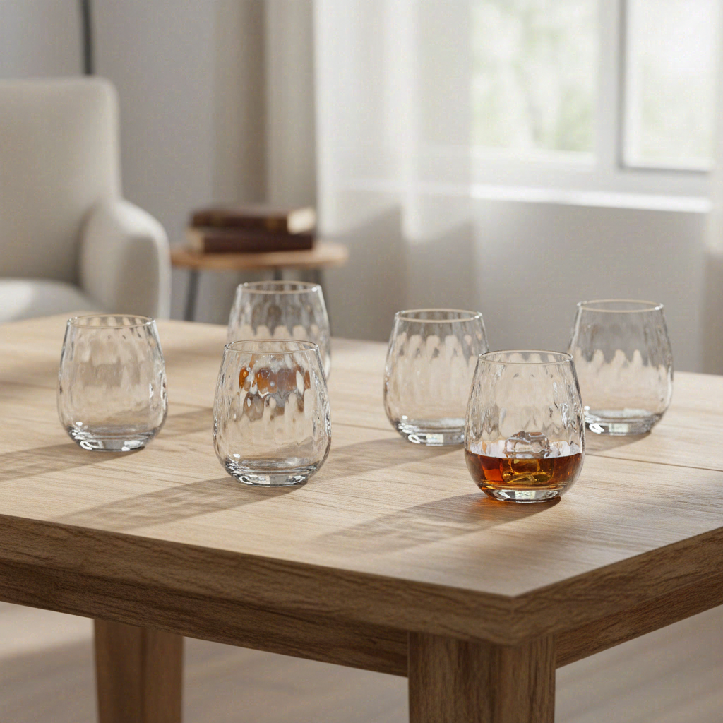 BJÖRN STEN Lot de 6 verres à boire - 33 cl