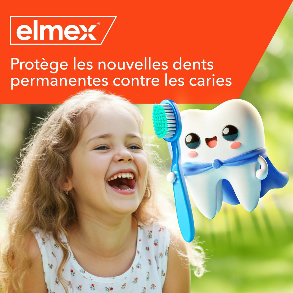 Elmex - Dentifrice 6-12 ans - Anti-caries - 75ml