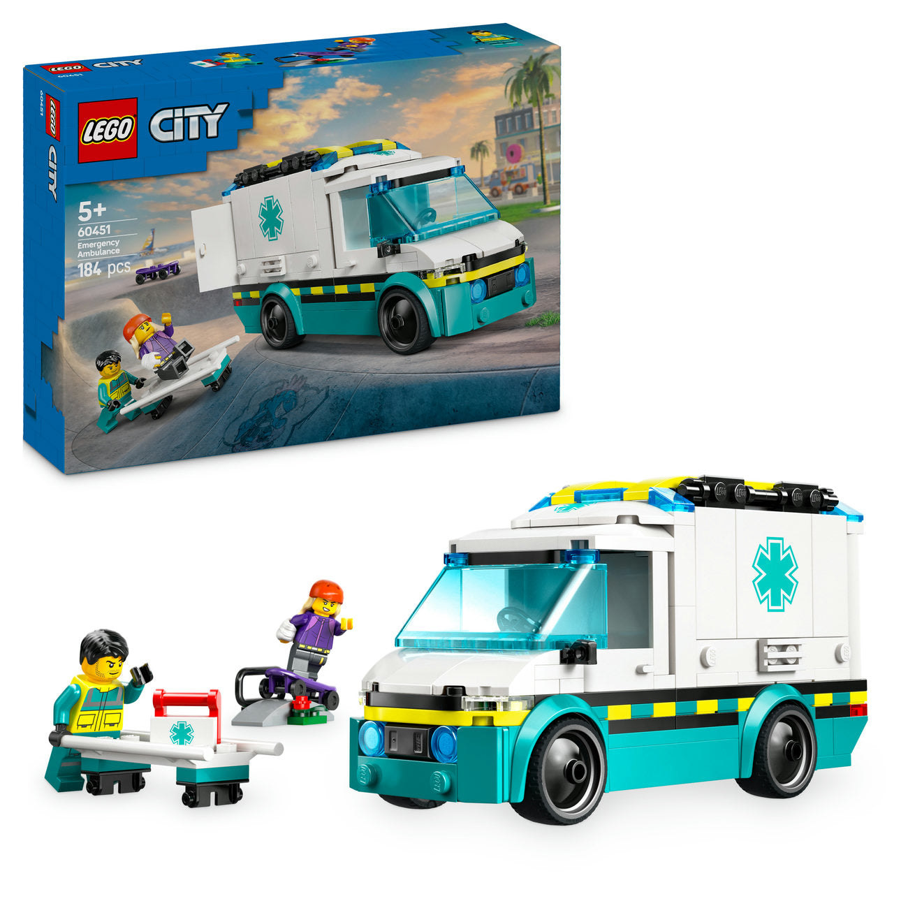 LEGO City 60451 L’ambulance de secours