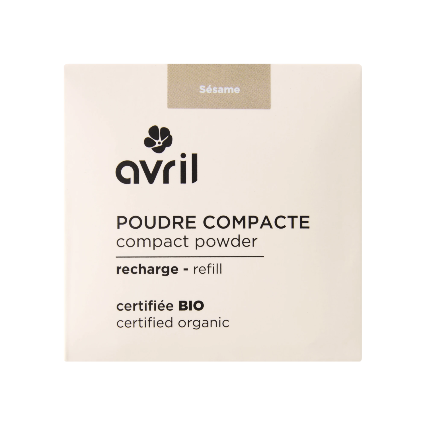 AVRIL RECHARGE POUDRE COMPACTE SESAME 11g