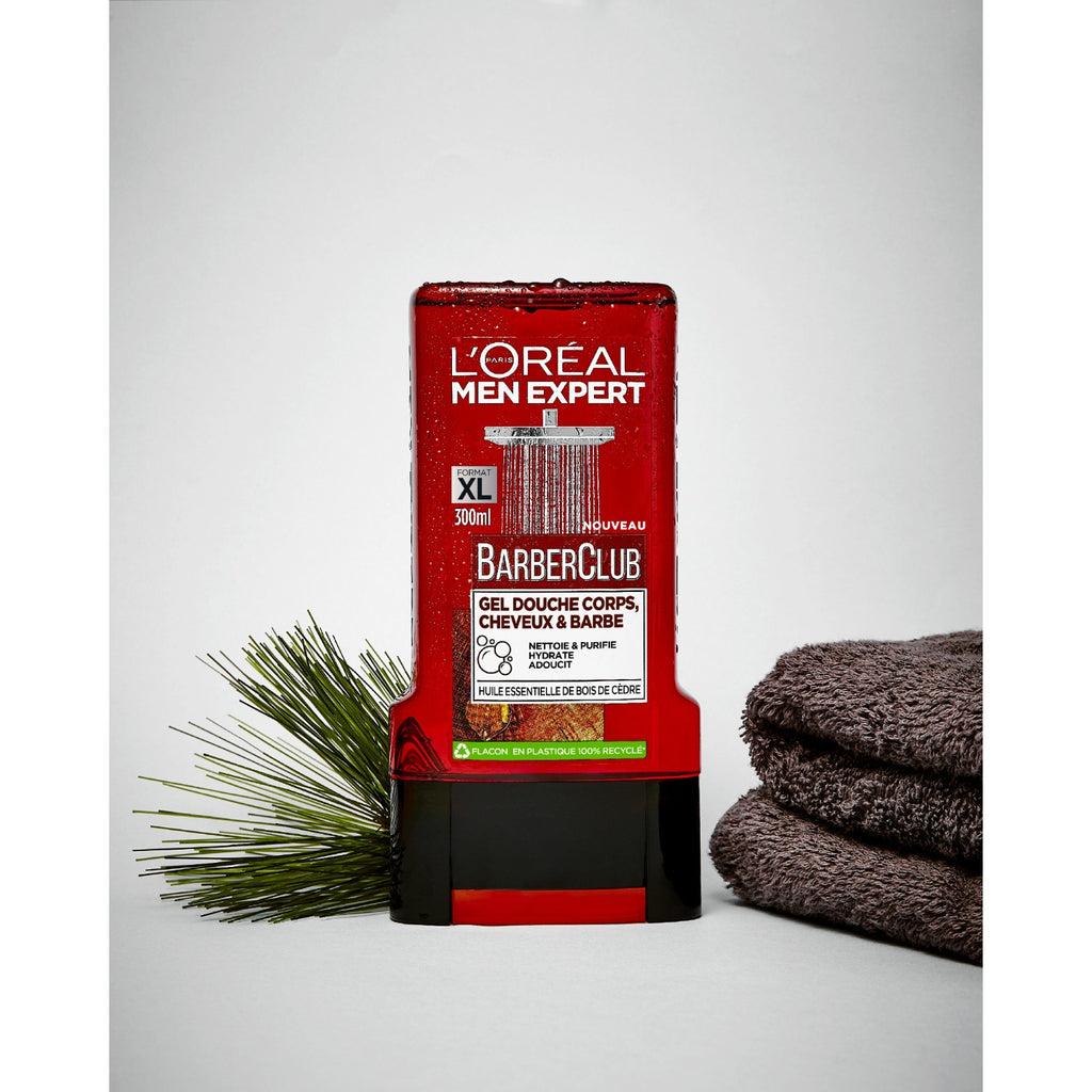 L'Oréal Paris Men Expert Barber Club Gel Douche 3 en 1 300ml