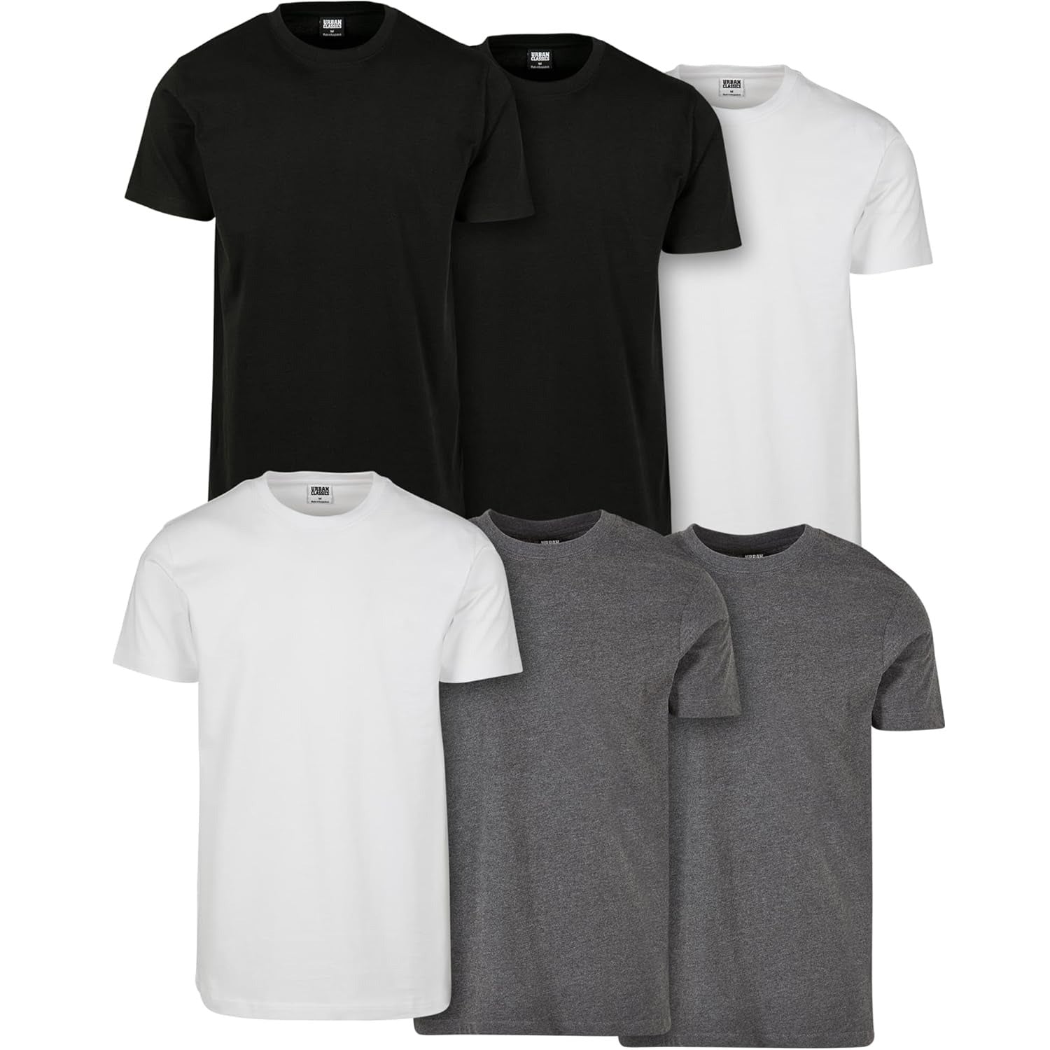 Urban Classics T-shirt basique lot de 6