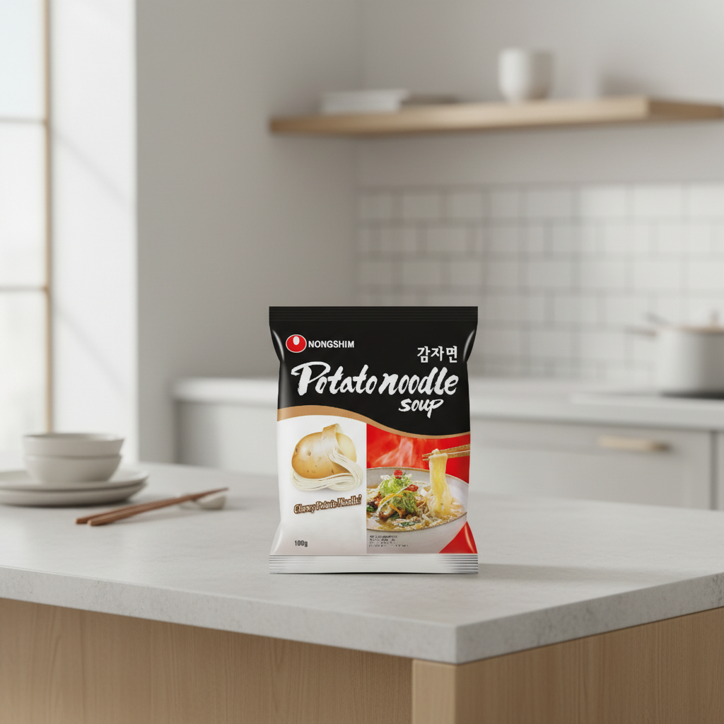 Nongshim Soupe instantanée de nouilles de pomme de terre - 100g