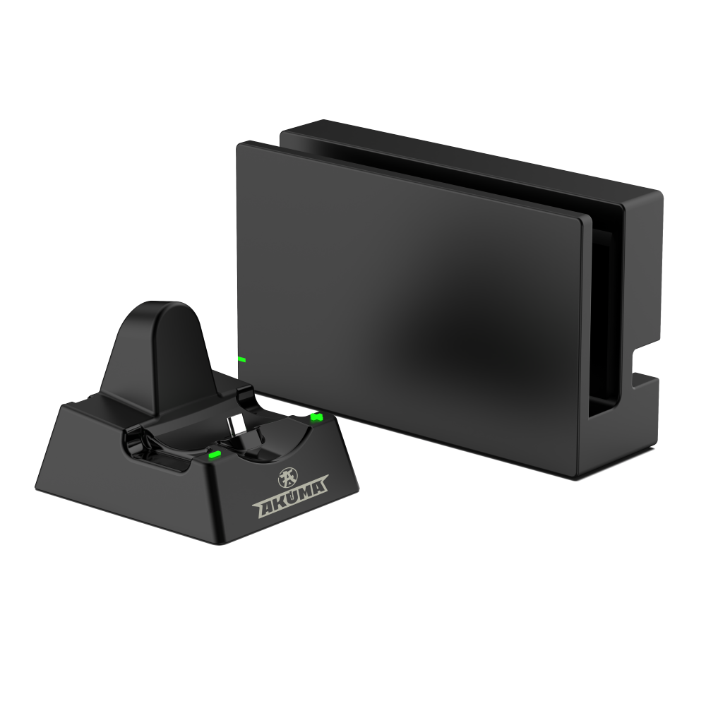 AKUMA STATION de CHARGE CYBER V02 SWITCH/MANETTE DUAL/MANETTE PRO