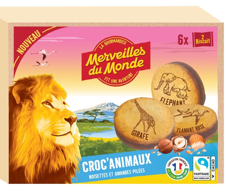 MERVEILLES DU MONDE Croc'Animaux - 139g
