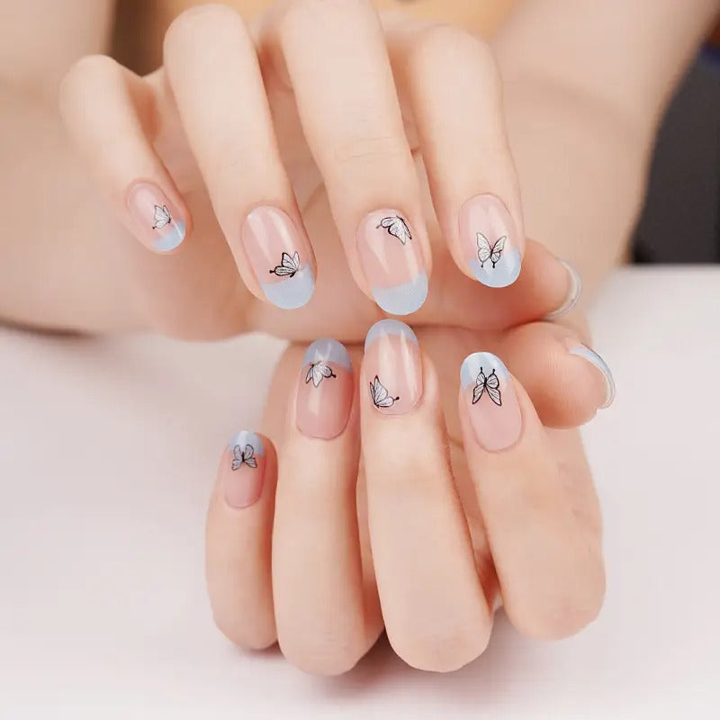 MeoMagic 14-131 Autocollants gels pour ongles - 20 pièces