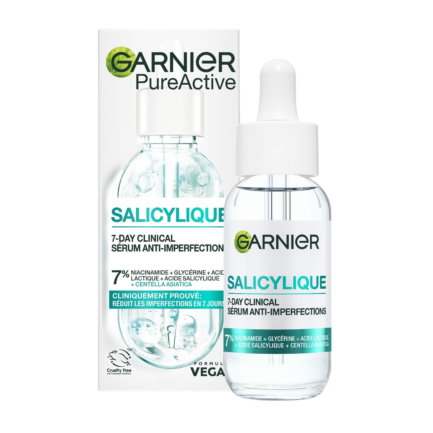 Garnier PureActive Sérum Anti-Imperfections Salicylique, 30 ml