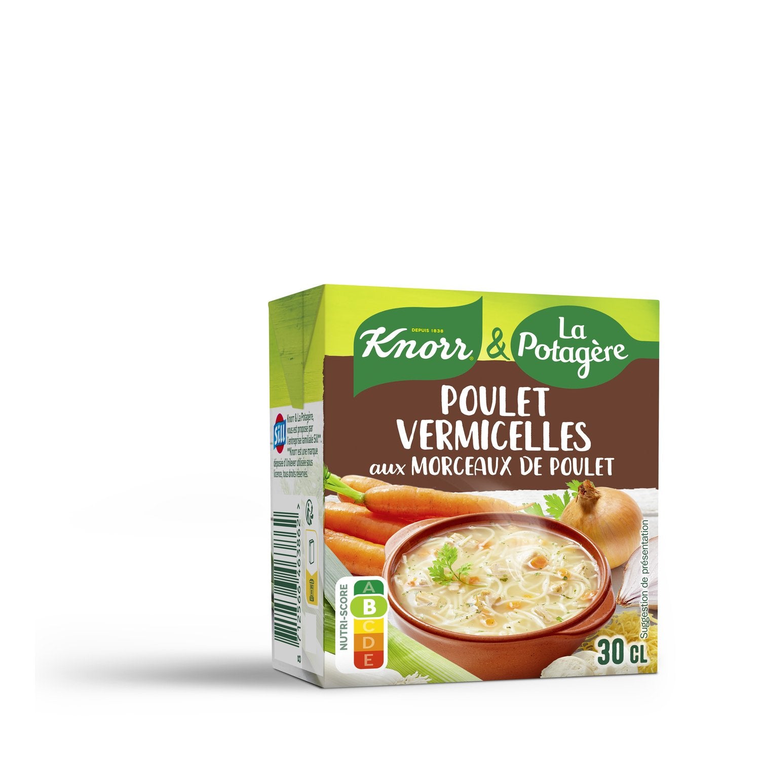 knorr Soupe poule aux vermicelles brique 300 ml